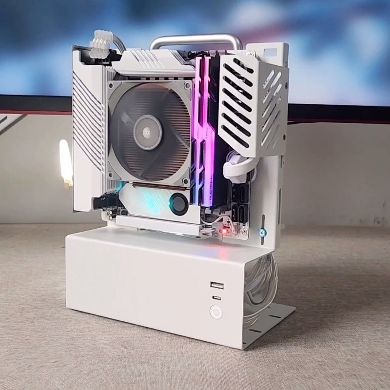 Open Frame Mini PC Case  Gamin - огляд і ціна Esports Gaming Pc Build