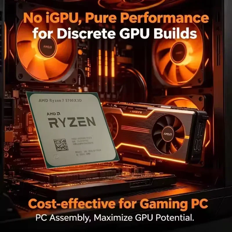 AMD Ryzen 7 5700X3D R7 5700X3D - огляд і ціна Esports Gaming Pc Build